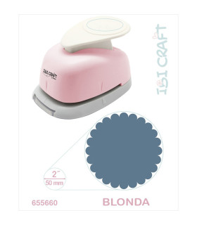 Perforadora Artística 50 mm Blonda Ibicraft Perforadora Artística 50 mm Blonda Ibicraft