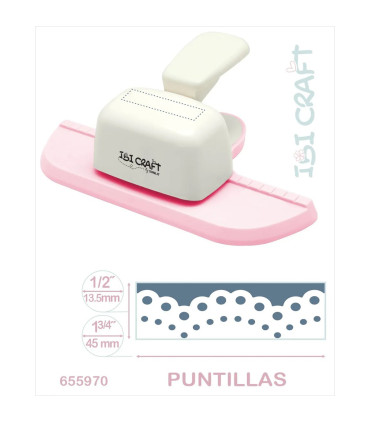 Perforadora Artística de Guardas Jumbo Puntillas Ibicraft