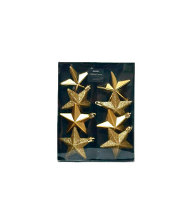 Estrellas Doradas de 6 cm x 8 Alparamis Estrellas Doradas de 6 cm x 8 Alparamis