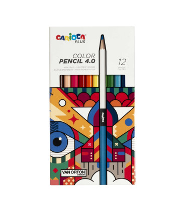 Lápices de Colores Carioca Plus 4.0 x 12