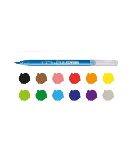 Marcadores Acuarelables Aquarello Carioca x 12