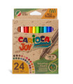 Marcadores de Colores Joy Punta Fina Eco Family Carioca x 24