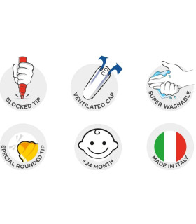 Marcadores Teddy Baby Carioca x 12