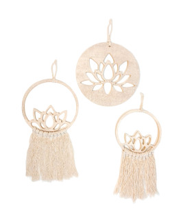 Colgantes Flor de Loto x 3 Colgantes Flor de Loto x 3