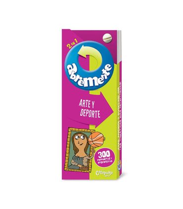 Libro Abremente 2 En 1 Arte Y Deporte