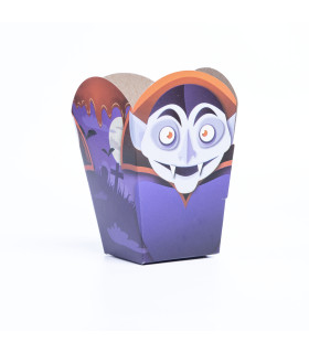 Cajas de Pop Corn Personajes de Halloween x 8 Cajas de Pop Corn Personajes de Halloween x 8