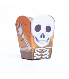 Cajas de Pop Corn Personajes de Halloween x 8 Cajas de Pop Corn Personajes de Halloween x 8