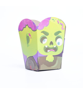 Cajas de Pop Corn Personajes de Halloween x 8 Cajas de Pop Corn Personajes de Halloween x 8