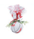 Adorno Bola de Navidad Fantasía Rayas de 8 cm Alparamis