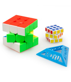 Cubos Mágicos MoYu Duo 2 en 1 Qubicon Cubos Mágicos MoYu Duo 2 en 1 Qubicon