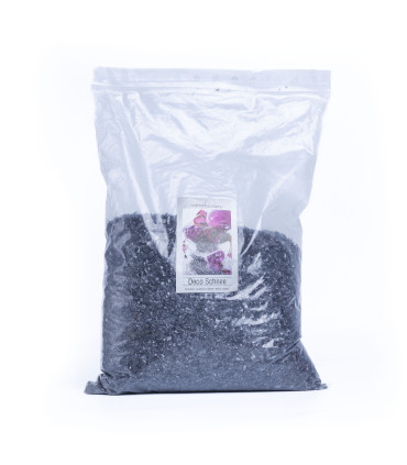 Flocs para Decorar Negro 525 g