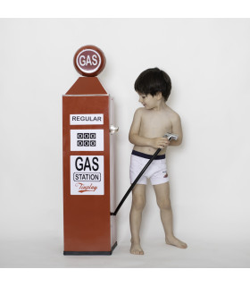 Surtidor de Nafta de Juguete Rojo Tinplay