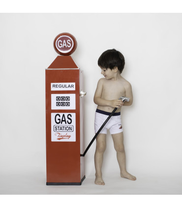 Surtidor de Nafta de Juguete Rojo Tinplay