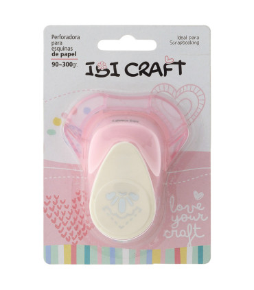 Perforadora Esquinera 1 pulg Flor Ibicraft