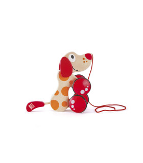 Perro de Arrastre Hape Juguete de Madera Perro de Arrastre Hape Juguete de Madera