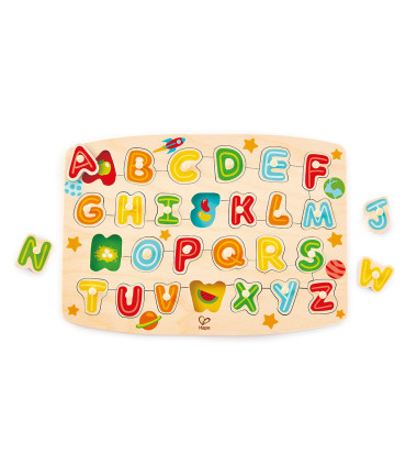 Rompecabezas de Alfabeto Hape Juego Didáctico