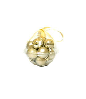 Bolas Peltre de 3 cm x 12 Alparamis Bolas Peltre de 3 cm x 12 Alparamis
