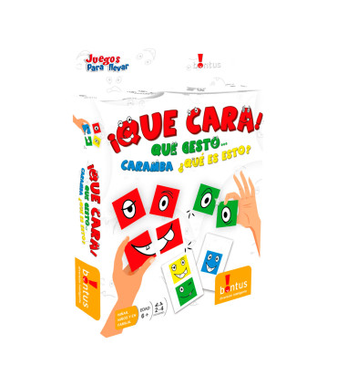 Juego de Mesa Qué Cara Qué Gesto