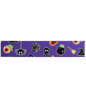 Cinta Halloween Horas De Bruja 3.9 cm x 10 m