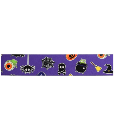 Cinta Halloween Horas De Bruja 3.9 cm x 10 m