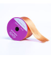 Cinta de Raso Doble Faz Naranja 5 cm x 10 m