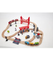 Set Ferrocarril de Ciudad Hape Vías de Juguete