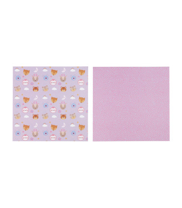 Papel para Scrap 35 Hojas de 30 x 30 cm y 160 g Lovely Ibicraft