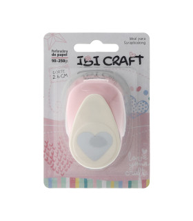 Perforadora Artística 25 mm Corazón Ibicraft Perforadora Artística 25 mm Corazón Ibicraft