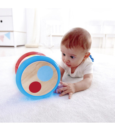 Tambor para Bebés Hape Instrumento Musical de Juguete a Pilas