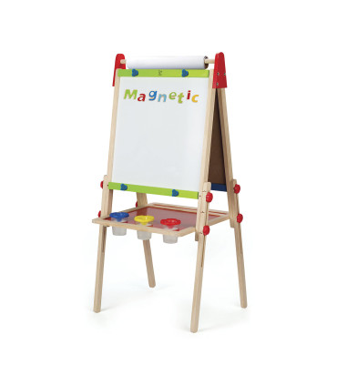 Pizarra Atril de Dibujo para Chicos con Rollo de Papel Hape