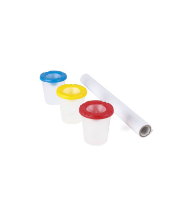 Pizarra Atril de Dibujo para Chicos con Rollo de Papel Hape