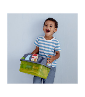 Set de Tren de Ciudad de Juguete en Caja Hape Set de Tren de Ciudad de Juguete en Caja Hape