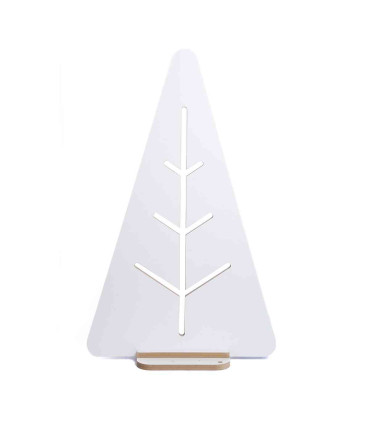 Adorno de Pino Blanco de Madera Calada 100 cm