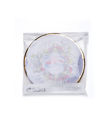 12 Paquetes de 8 Platos Bosque Encantado