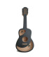 Lámpara Guitarra de Madera 40 cm