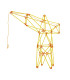 Kit Flexistix de Construcción Creativa Grúa 94 pzas Hape
