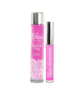 Set Eau de Toilette y Lip Gloss Bubble Pop Bless Set Eau de Toilette y Lip Gloss Bubble Pop Bless