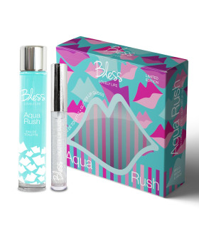 Set Eau de Toilette y Lip Gloss Aqua Rush Bless Set Eau de Toilette y Lip Gloss Aqua Rush Bless