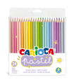 Lápices Colores Pastel Carioca x 24