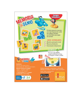 Juego de Mesa Didáctico Memoria de Genio Juego de Mesa Didáctico Memoria de Genio