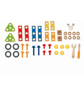 Set de Construcción 42 pzas Hape Set de Construcción 42 pzas Hape
