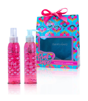 Dúo Pink Love Body Splash y Shower Gel Bless