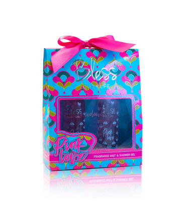 Dúo Pink Love Body Splash y Shower Gel Bless