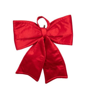 Moño de Terciopelo Rojo 32 cm Alparamis Moño de Terciopelo Rojo 32 cm Alparamis