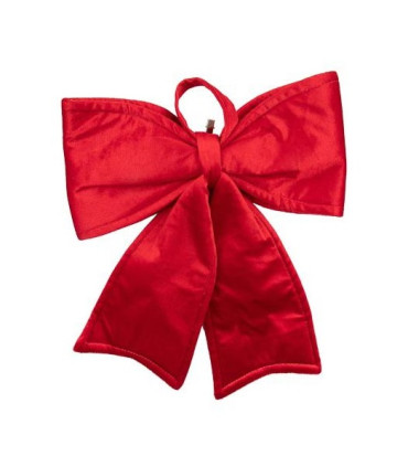Moño de Terciopelo Rojo 32 cm Alparamis