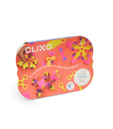 Set de Tripulación Rosa y Amarillo 30 Piezas Clixo