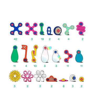 Set Familiar 150 Piezas Clixo