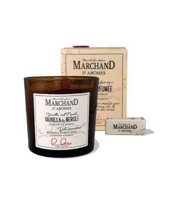 Vela Aromática Marchand D Aromes Vainilla y Nerolí 220 g