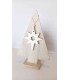 Adorno de Pino con Estrella 32 cm
