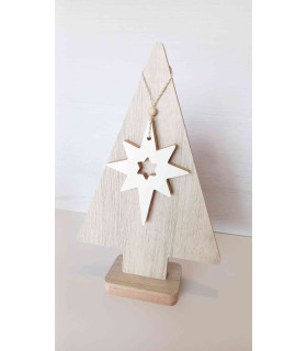 Adorno de Pino con Estrella 32 cm Adorno de Pino con Estrella 32 cm